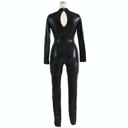 Women's Fashion One Piece Leather Costumes